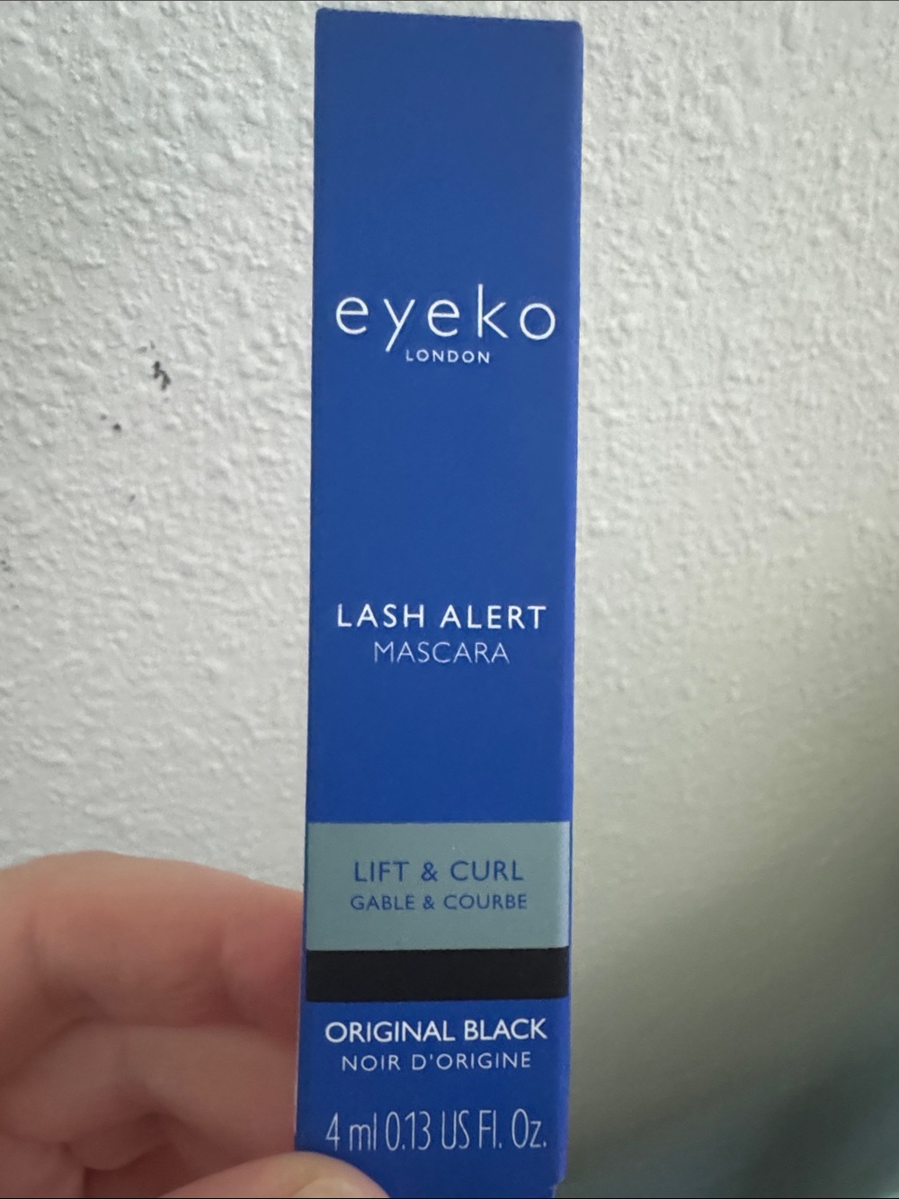 Eyeko Lash Alert Mascara - Original Black with Blue Packaging